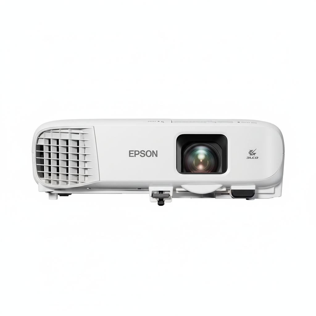 Epson EB-X49 with included HDMI cable and power cord