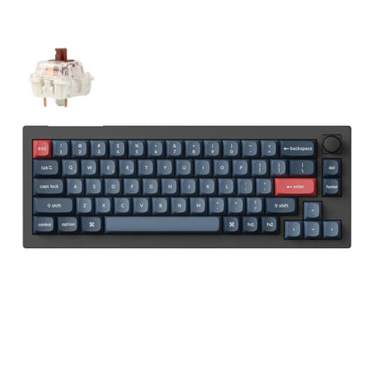 Keychron V2 Max 65% RGB Mechanical Keyboard - Gateron Jupiter Brown