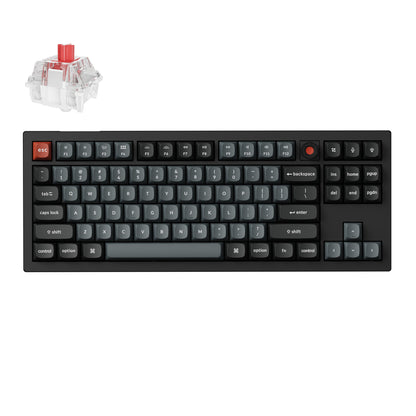 Keychron V3 Ultra Wireless Mechanical Keyboard – Black | RGB | Red Switches