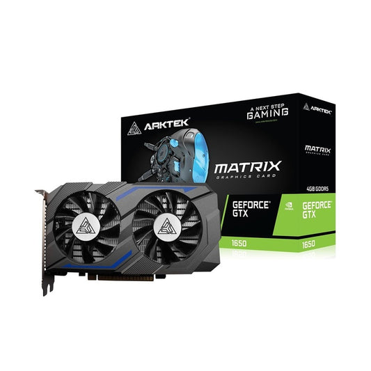 Arktek GTX 1650 4GB GDDR6 graphics card side view