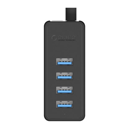 ORICO 4 Port USB3.0 Hub Black|Micro USB Power Adapter Not Included - Black