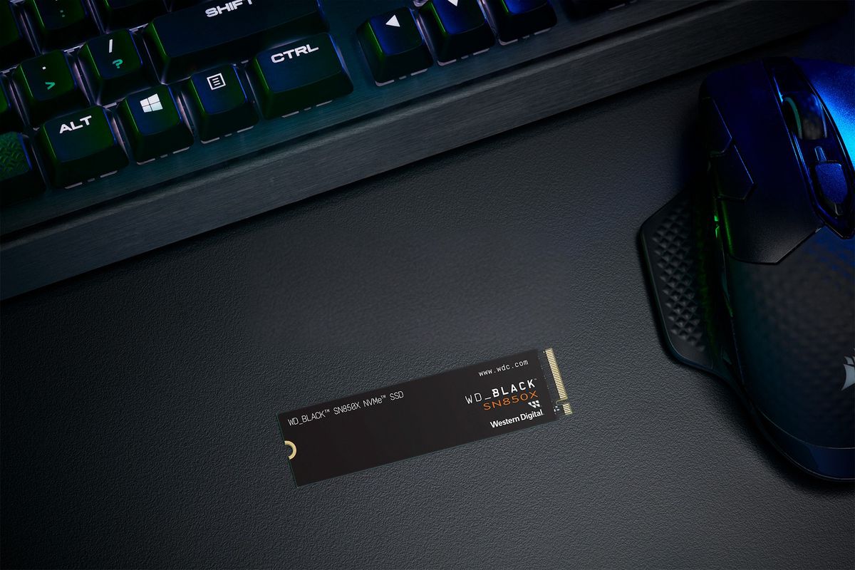 WD BLACK SN850X NVMe™ SSD - 1TB, Without Heatsink