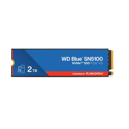 WD Blue SN5100 2TB NVMe SSD front view