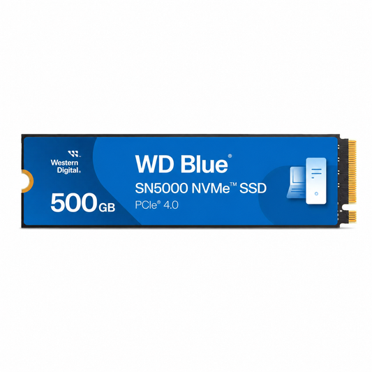 WD Blue SN5000 500GB PCIe Gen4 x4 NVMe M.2 SSD