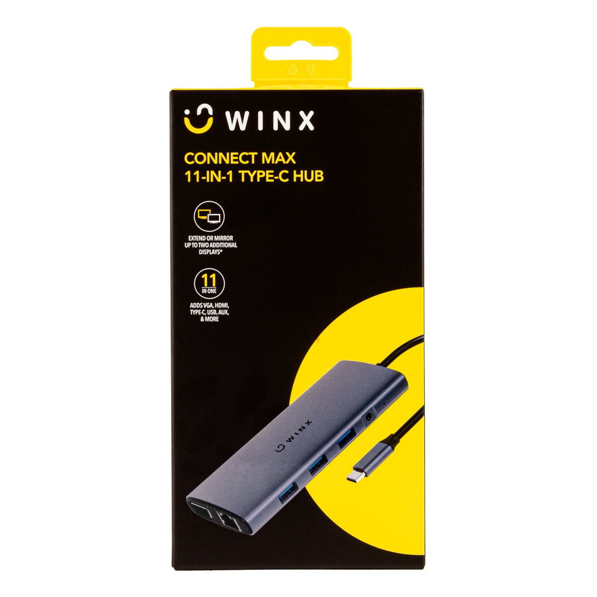 WINX CONNECT MAX 11-in-1 Type-C Hub