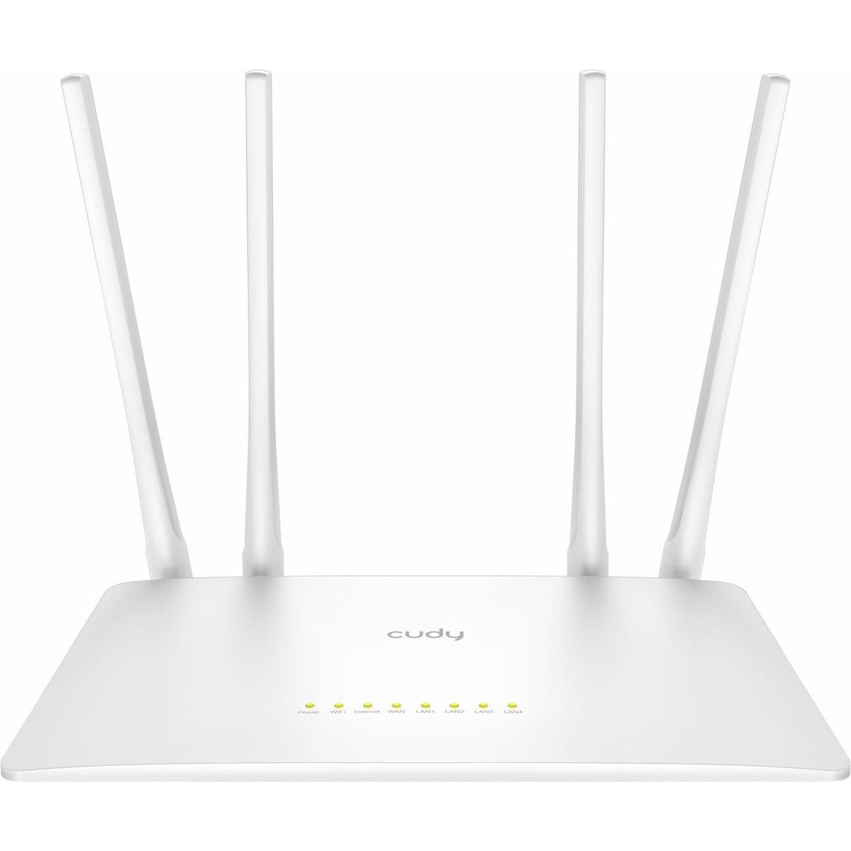 Cudy WR300S 300Mbps 5-Port Wi-Fi 4 Router – White