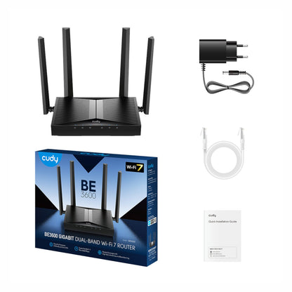 Cudy WR3600 BE3600 Dual-Band Wi-Fi 7 Gigabit Router