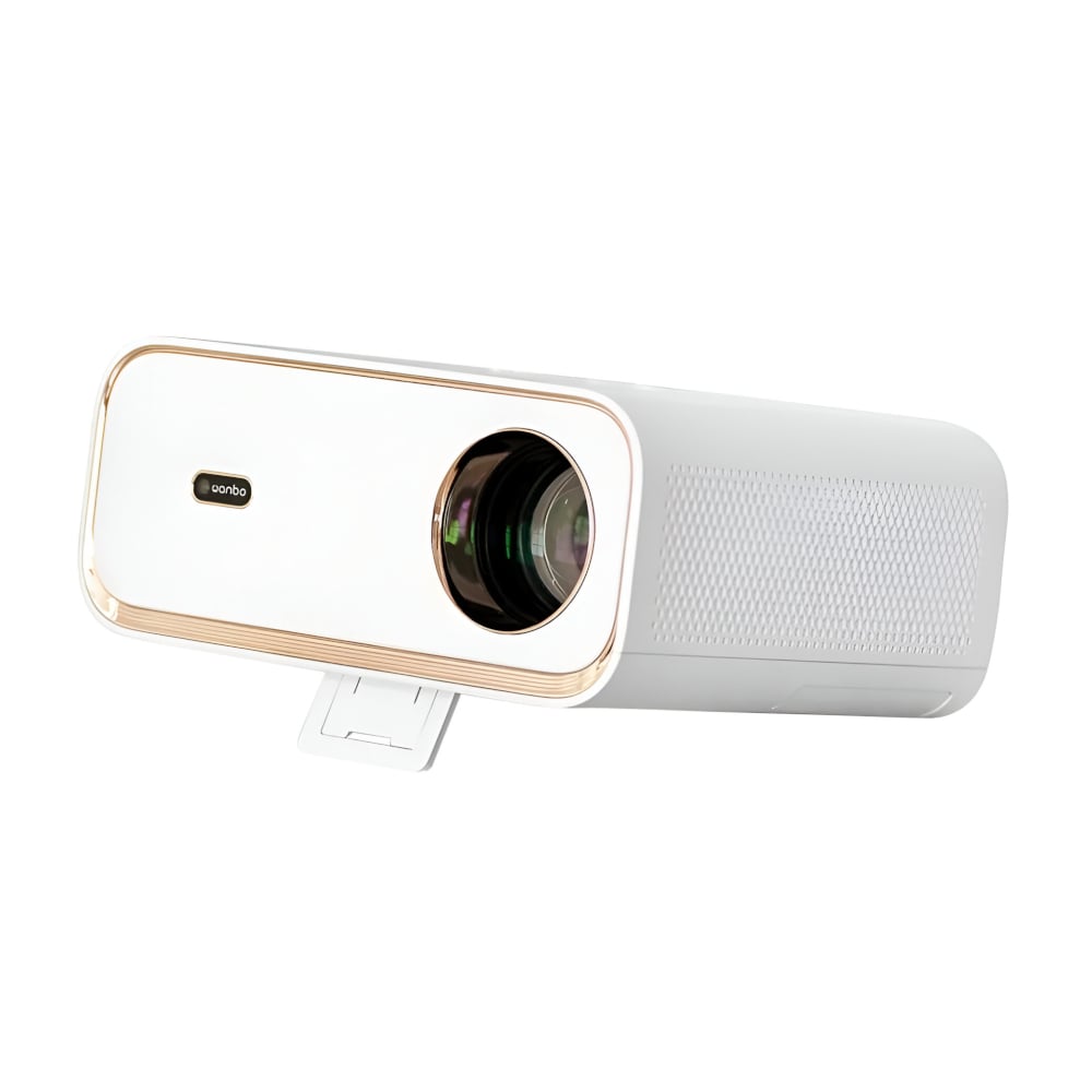 WANBO X5 1080P 1100ANSI Android 9.0 Smart Projector - White from Wanbo offers high brightness and auto-focus for home entertainment.