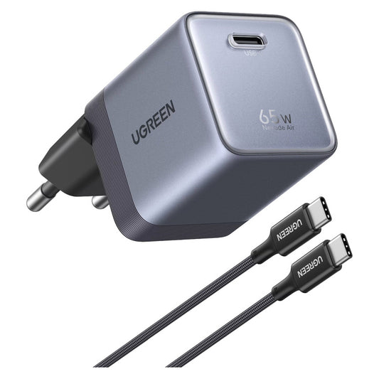 UGreen X860 GaN 65W PD USB Type-C Fast Charger (X860-95437B) – full product view