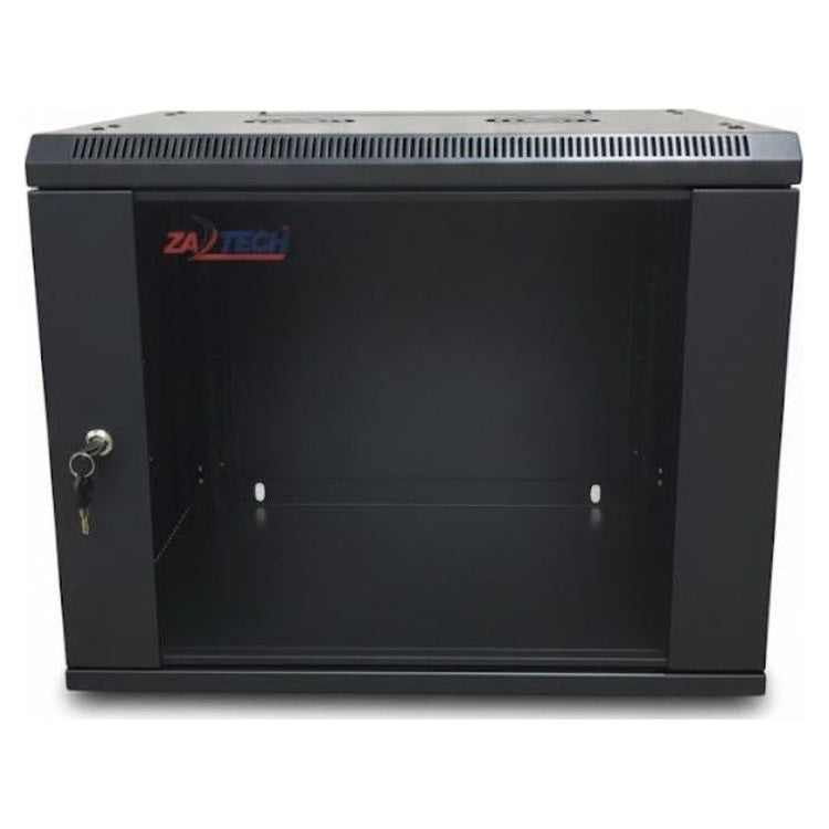 ZATECH ZA-CAB9U 9U 600 × 450mm cabinet (ZA-CAB9U) – closed door or angled view