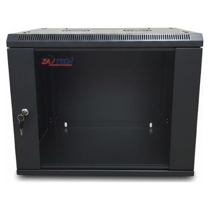 ZATECH ZA-CAB9U 9U 600 × 450mm cabinet (ZA-CAB9U) – closed door or angled view