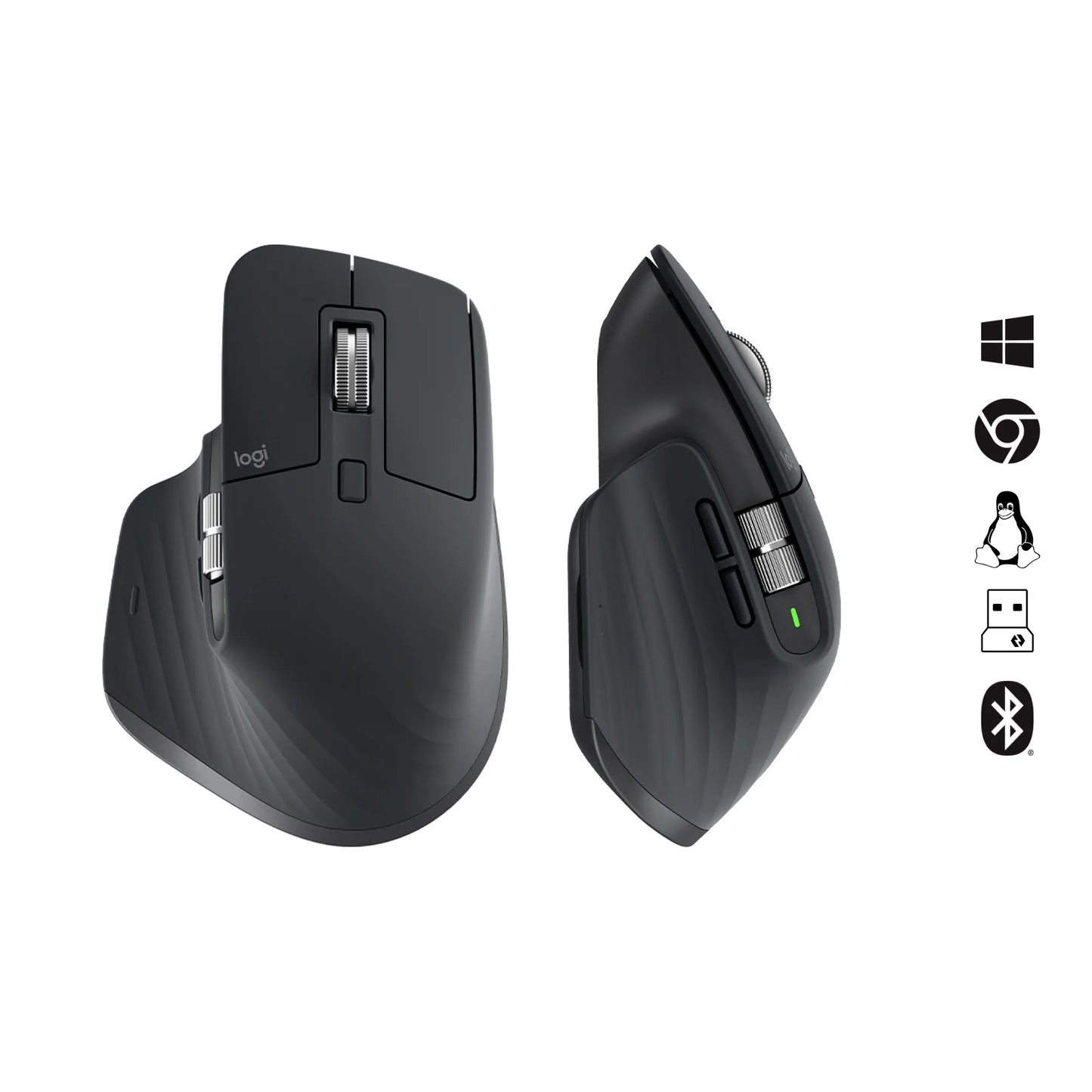 910-006559 - LOGI MX Master 3S Wireless Performance Mouse - GRAPHITE - BT - N/A - EMEA