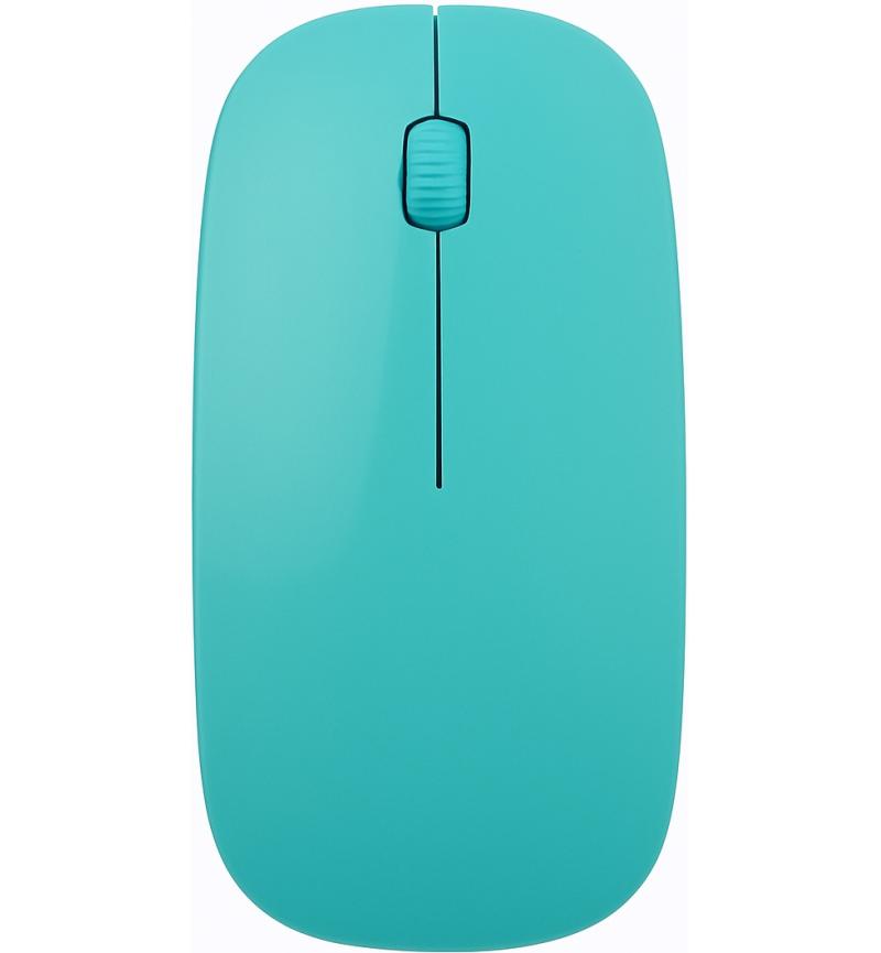 MicroWorld Wireless Turquoise Mouse – Compact, Ergonomic design for comfort, precision, and effortless computing.