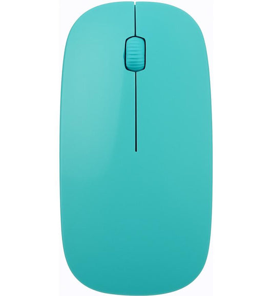 MicroWorld Wireless Turquoise Mouse – Compact, Ergonomic design for comfort, precision, and effortless computing.