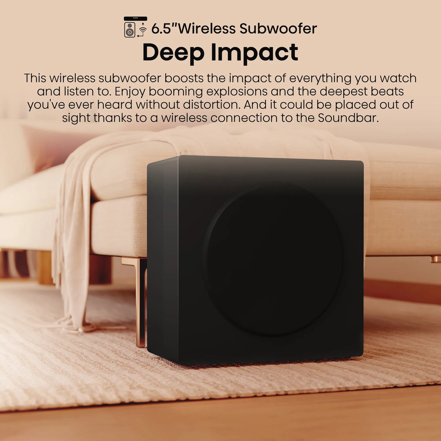 Hisense HS3100 3.1 Channel Soundbar 480W with Subwoofer