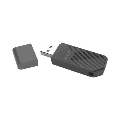 Acer UP200 USB2.0 Flash Drive in black on a white background
