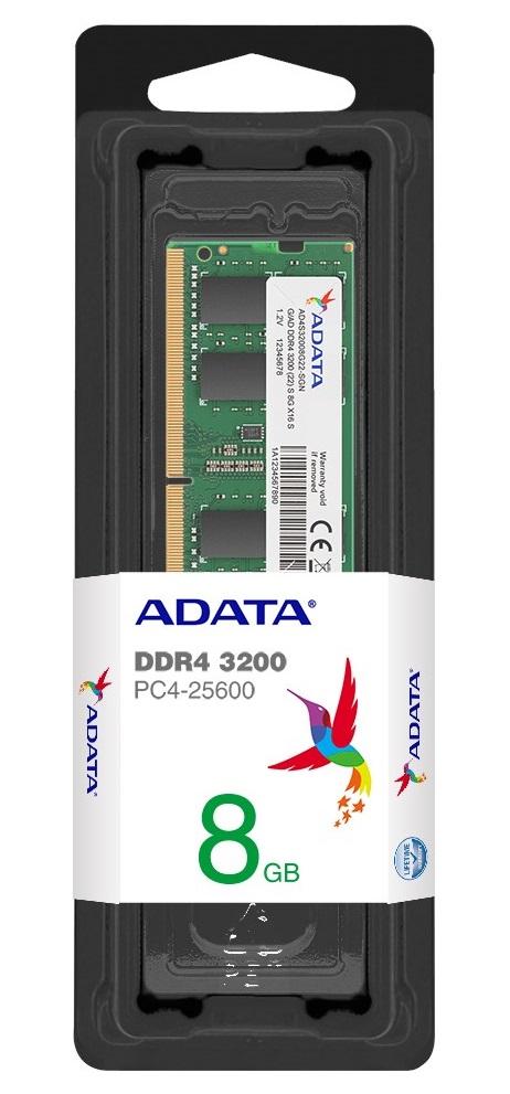 Adata 8GB DDR4 3200Mhz Retail Memory Module