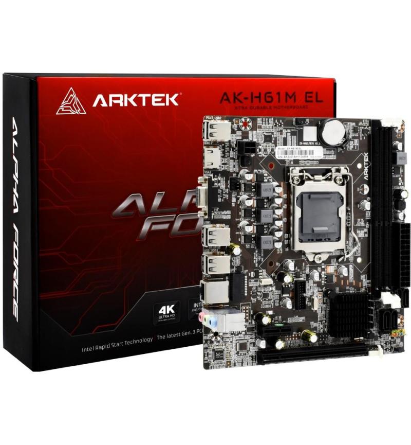 ARKTEK AK-H61M EL LGA1155 DDR3 Motherboard