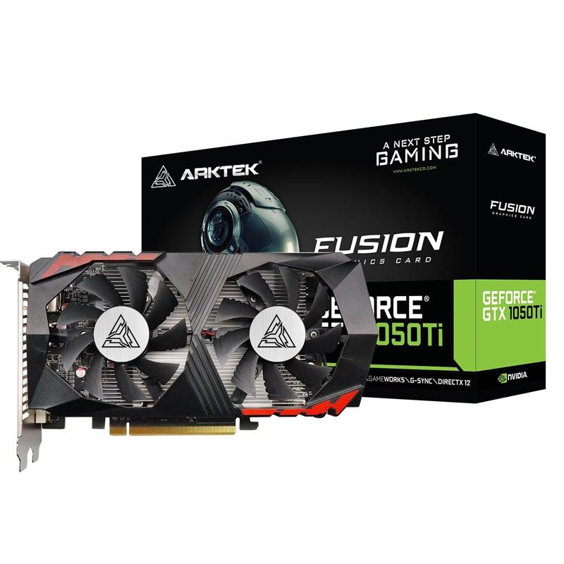 ARKTEK NVIDIA GeForce GTX 1050 Ti 4GB GDDR5 128-bit Graphics Card