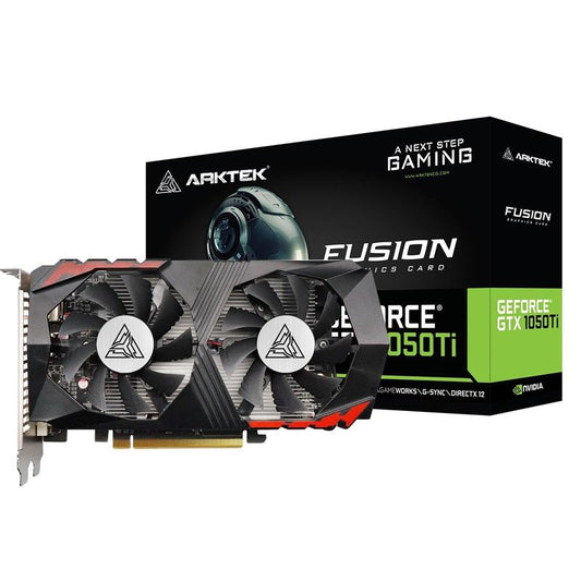 ARKTEK NVIDIA GeForce GTX 1050 Ti 4GB GDDR5 128-bit Graphics Card