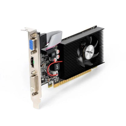 Arktek GeForce GT 710 2GB DDR3 Low Profile Graphics Card – AKN710D3S4GL1, HDMI/DVI/VGA for budget-friendly graphics upgrade.