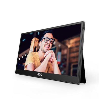 AOC 16T3E portable monitor side view