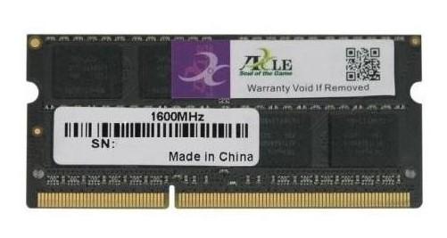 SODIMM:   8GB DDR3  1600