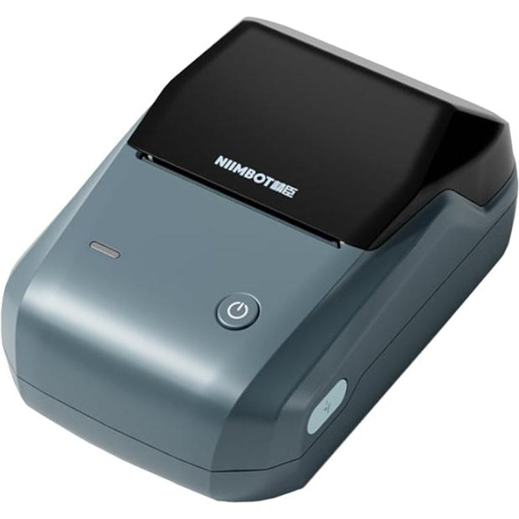 Niimbot B1 Portable Thermal Label Printer - Lake Blue – view 2