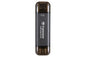 TRANSCEND 1 TB ESD310C USB3.2 TYPE A & C (USB 10Gbps) OTG COMPACT PORTABLE SSD  - Read 1050MB/s Write 950 MB/s - Black