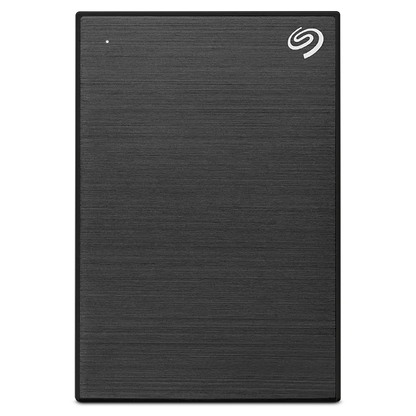 Elevate your storage with the Seagate One Touch 5 TB Portable HDD – Black, featuring USB 3.2 Gen 1 and AES-256 encryption.