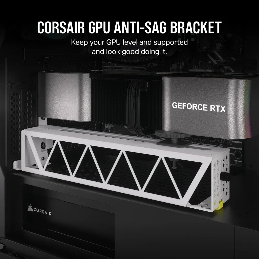 GPU Anti-Sag Bracket; White