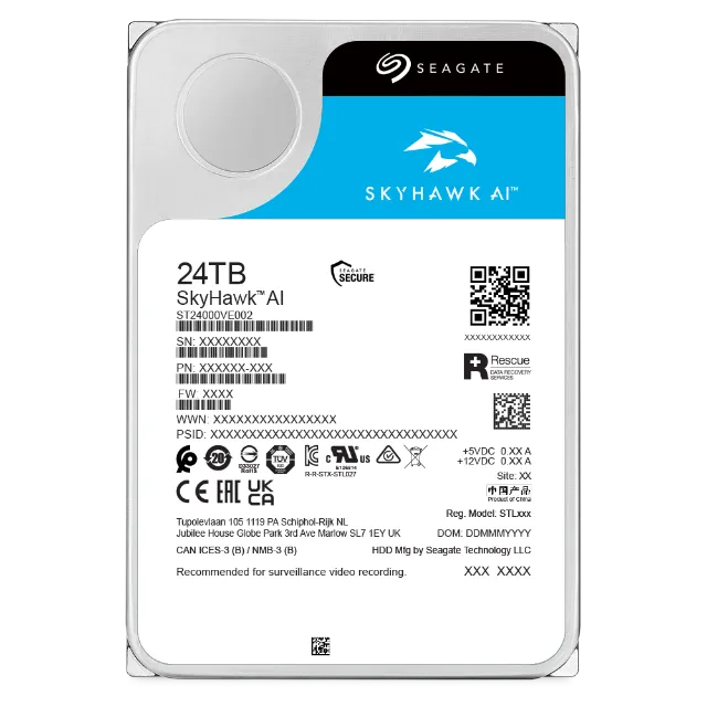 HDD SKYHAWK AI  (3.5"/24TB/SATA