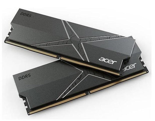 Acer HT200 32GB (2x16GB) DDR5 6000MHz 288-Pin Desktop RAM with Heatsink Kit - Black