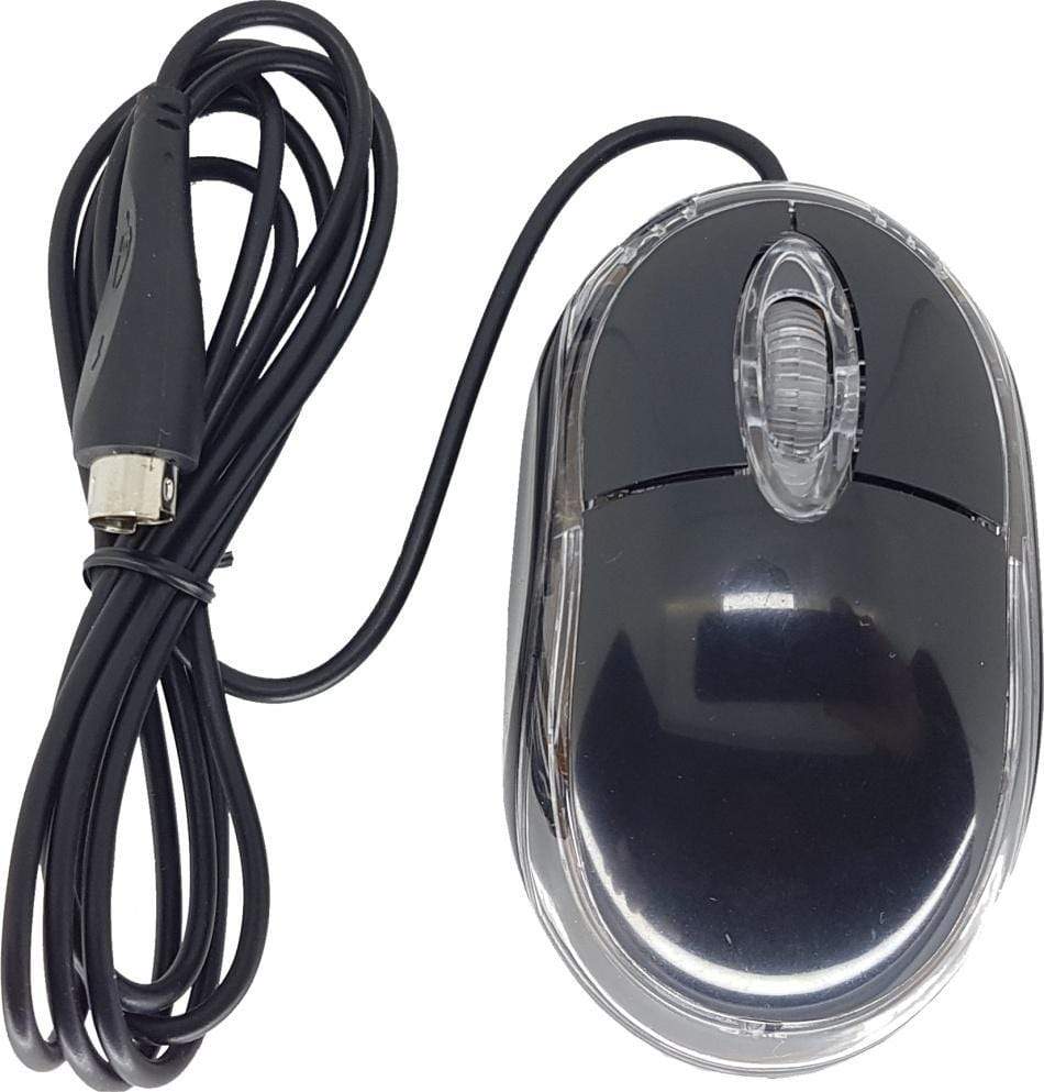 MicroWorld BMOU PS/2 optical mouse black 3 button
