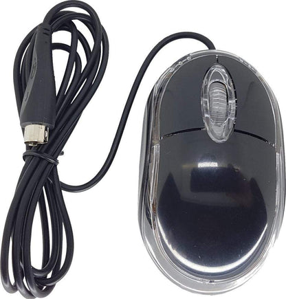 MicroWorld BMOU PS/2 optical mouse black 3 button