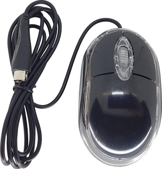 MicroWorld BMOU PS/2 optical mouse black 3 button