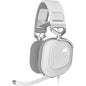 HS80 RGB USB Premium Gaming Headset with 7.1 Surround Sound; White.