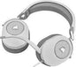 HS65 Premium White Headset; 50mm Audio Drivers; Omnidirectional Mic - Console Ready.