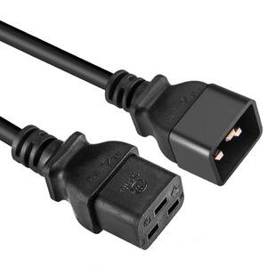 Microworld C19 to C20 Power Cable, 1.8M Length, 3*1.5mm2 Wire Gauge