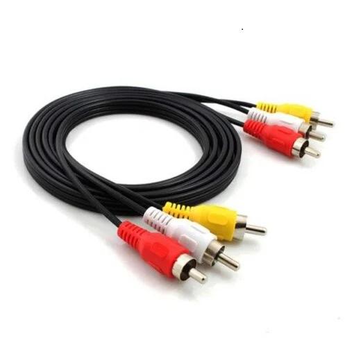 3RCA (M) TO 3RCA (M)   5.0M - 2 PACK