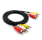 3RCA (M) TO 3RCA (M)   5.0M - 2 PACK