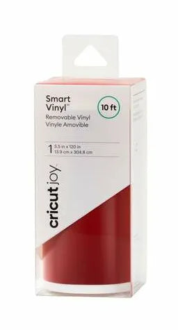2008816 - Cricut Joy Smart Vinyl – Permanent Value Roll 13.9 cm x 304.8 cm (Cardinal Red)