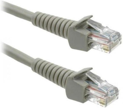 MicroWorld Cat5e Network Flylead 25m – Light Grey