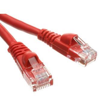 Microworld Cat5E 3M Red Ethernet Cable - High-Speed Networking for Reliable Connections