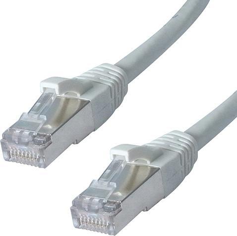 Microworld Cat6 Network Cable 15M - Light Grey, High-Speed Ethernet for Networking Devices