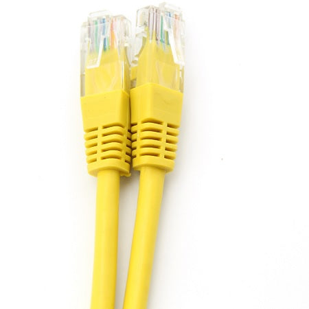 PATCH: CAT6  20CM - YELLOW