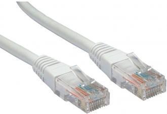 MicroWorld Cat6 Network Flylead 20m – Light Grey