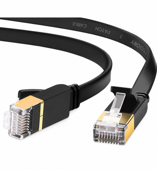 CAT7 RJ45 Ethernet Network Patch Cable 20m – Black