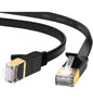 MicroWorld CAT 7 25M Flylead – High-Speed Ethernet LAN Cable, S/FTP Shielded, 10Gbps Support for fast, stable connections.