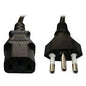 Power Cord New South Africa Plug (164-2) to IEC C13 -10A